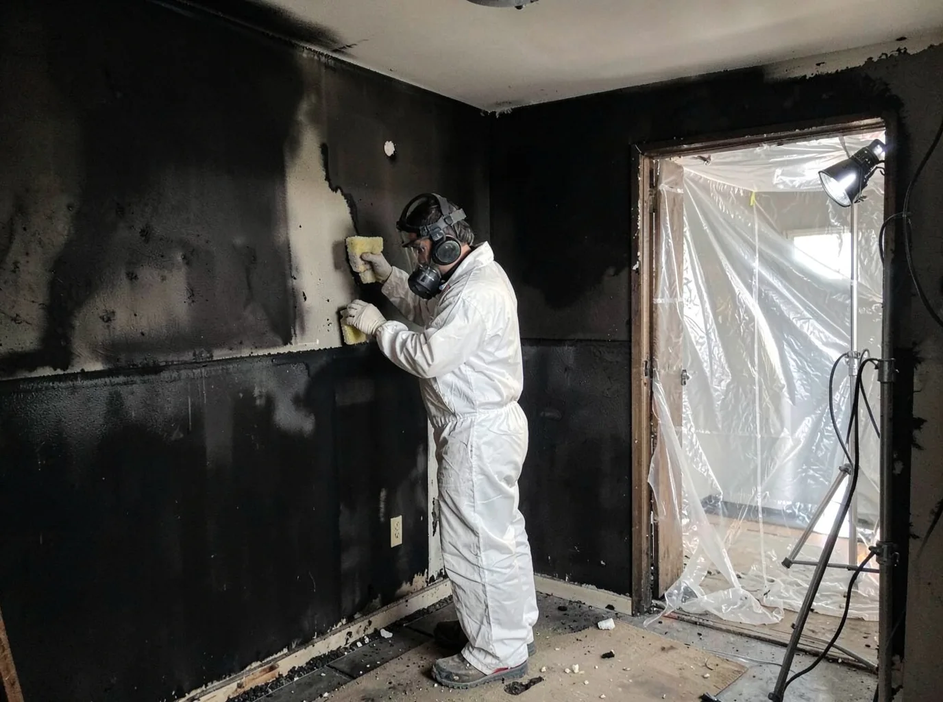 Fire Damage Restoration company in Crabtree, OR